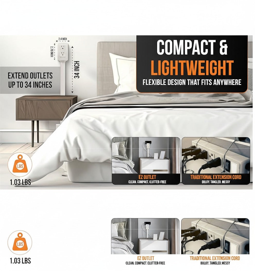 VolX Outlet Extender