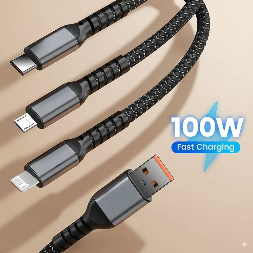 UniCharge Nylon 100W 3-in-1